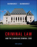 <DIV>Criminal Law and the Canadian Criminal Code Fifth Edition 2009</DIV>
<DIV>&nbsp;</DIV>
<DIV>by Barnhorst / Barnhorst</DIV>
<DIV>&nbsp;</DIV>
<DIV><EM>Written specifically for those who need to understand the principles of criminal law and the offences under the Canadian Criminal Code.</EM></DIV>